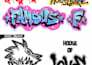 do streetwear design with graffiti airbrush spray paint texture